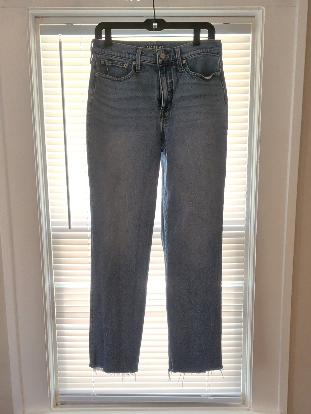 J. Crew Straight Leg Jeans in Light Blue Wash